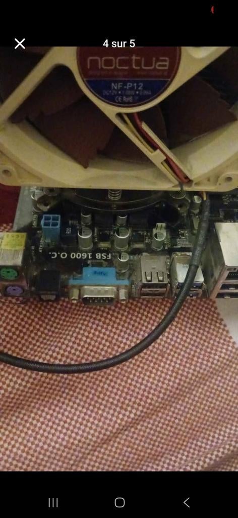 Kit Évolutif ASUS P5P43TD/USB3 + Intel Core 2 Quad (LGA775), Informatique & Logiciels, Cartes mères, Intel, DDR2, Enlèvement