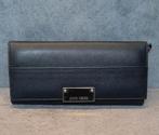 Jimmy Choo/Zwarte lederen portemonnee, Handtassen en Accessoires, Portemonnees, Ophalen of Verzenden, Zwart