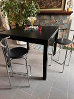 Table haute avec 2 chaises gratuites, Enlèvement, Comme neuf