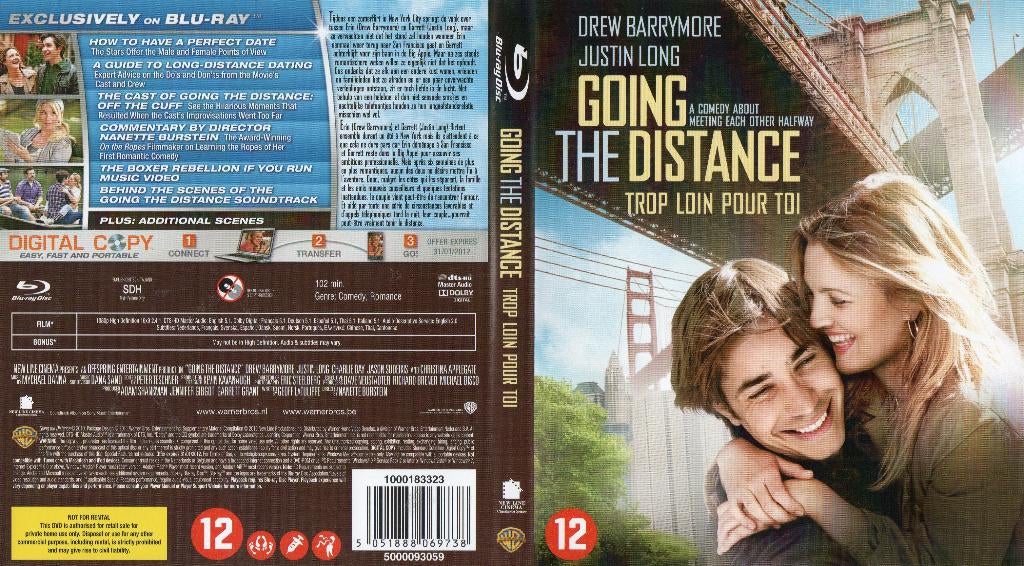 trop loin pour toi (going the distance) (blu-ray) neuf, Enlèvement ou Envoi, Comme neuf, Drame