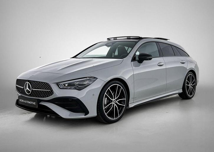 Mercedes-Benz CLA-Klasse 180 Shooting Brake AMG Line | Panor, Auto's, Mercedes-Benz, Bedrijf, Te koop, CLA, 360° camera, Android Auto