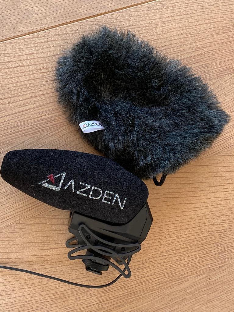 micro SLR AZDEN SM30 mono/stereo, Audio, Tv en Foto, Fotografie | Professionele apparatuur, Ophalen, Zo goed als nieuw