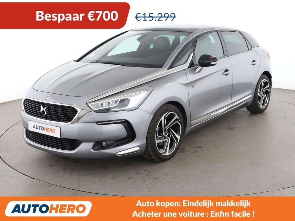 DS Automobiles DS 5 1.6 THP Performance Line (automatique), Autos, DS, Argent ou Gris, Achat, 5 portes, Automatique