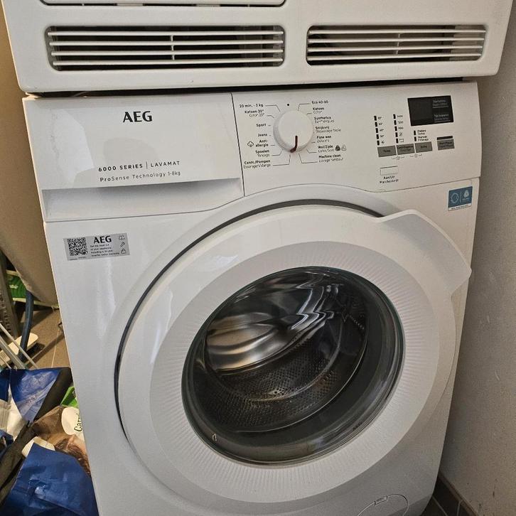 Machine à laver AEG 6000 ProSense — 8 kg, Electroménager, Lave-linges séchants, Comme neuf, 8 à 10 kg, 90 à 95 cm, Enlèvement