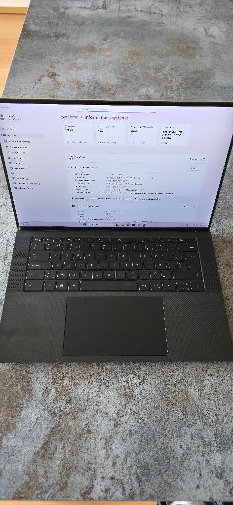 Dell XPS 9500, Computers en Software, Windows Laptops, Gebruikt, 15 inch, SSD, 16 GB, Azerty, Met videokaart, Ophalen of Verzenden