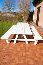 picknicktafel, Tuin en Terras, Picknicktafels, Ophalen, Gebruikt, Rechthoekig, Aluminium
