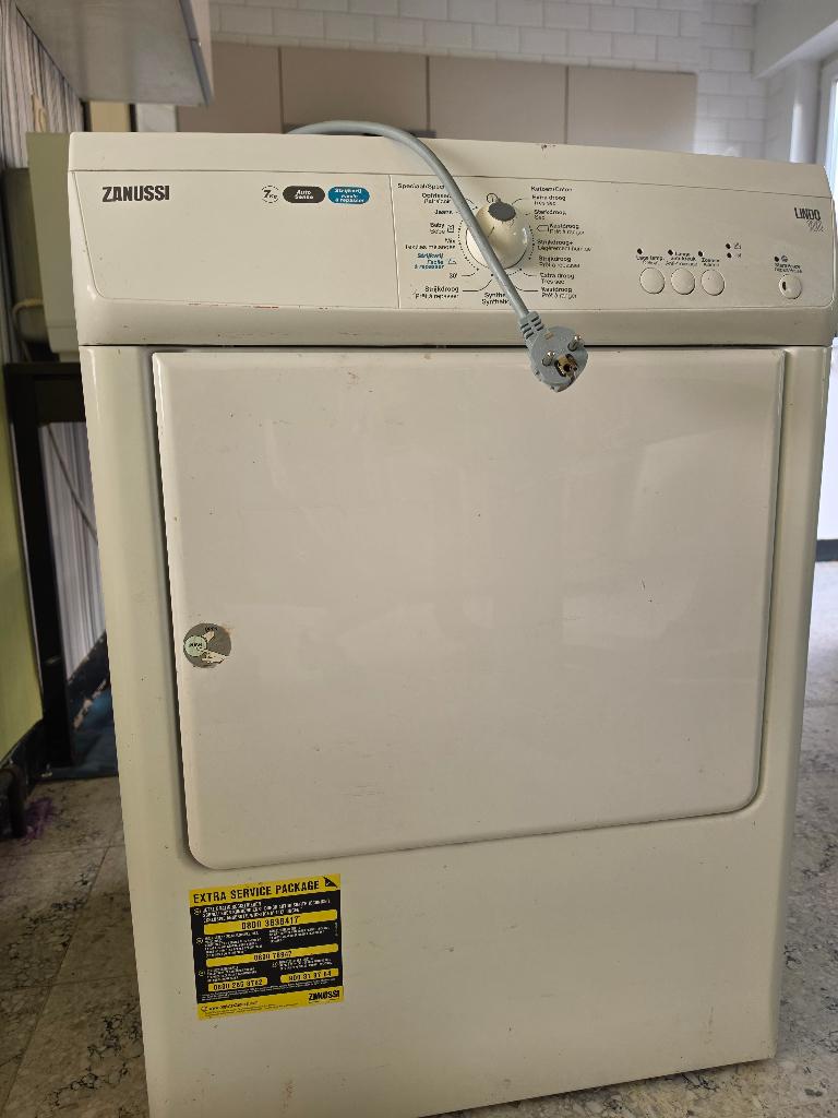 zanussi wasdroger, Enlèvement, Utilisé, Chargeur frontal, Évacuation d'air