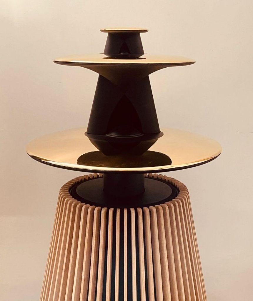 Fraaie Eiken Houten Covers Voor B&O BeoLab 5 Bang & Olufsen, Overige merken, Nieuw, Ophalen of Verzenden, 120 watt of meer