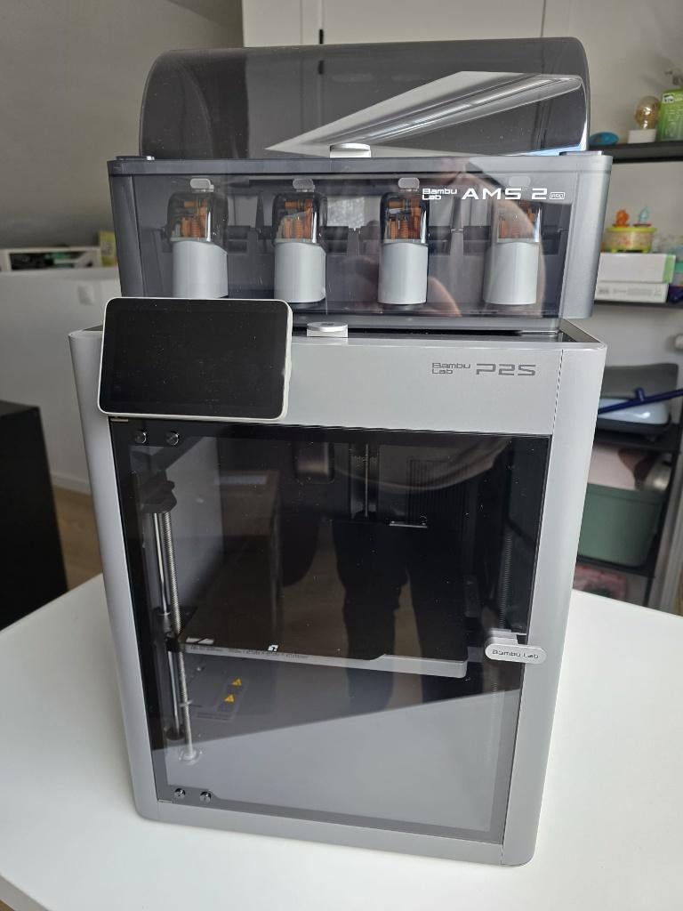 Bambu Lab P2S AMS 2 PRO combo set, Computers en Software, Ophalen, Gebruikt