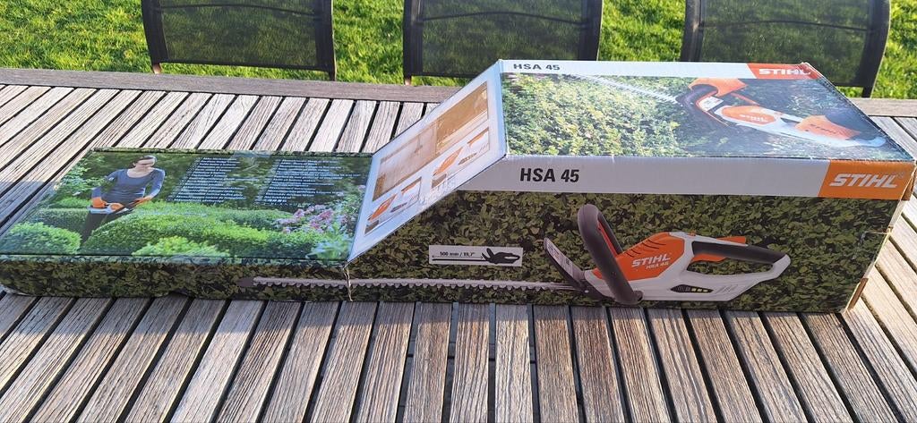 Stihl HSA 45 haagschaar op batterij nieuw in de doos, Ophalen, Nieuw, Accu, Stihl