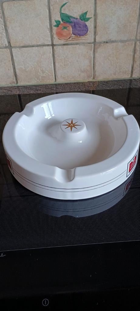 STELLA ARTOIS grote porseleinen asbak 25 cm, Collections, Marques de bière, Enlèvement ou Envoi, Stella Artois