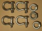 Metalen safety ring beugels set M12 en set hangmoeren M10, Ophalen of Verzenden, Nieuw