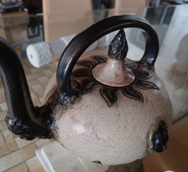 Superbe théière vintage, Enlèvement