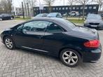 Peugeot 307 cabriolet 2009., Voorwielaandrijving, Stof, Zwart, 4 cilinders