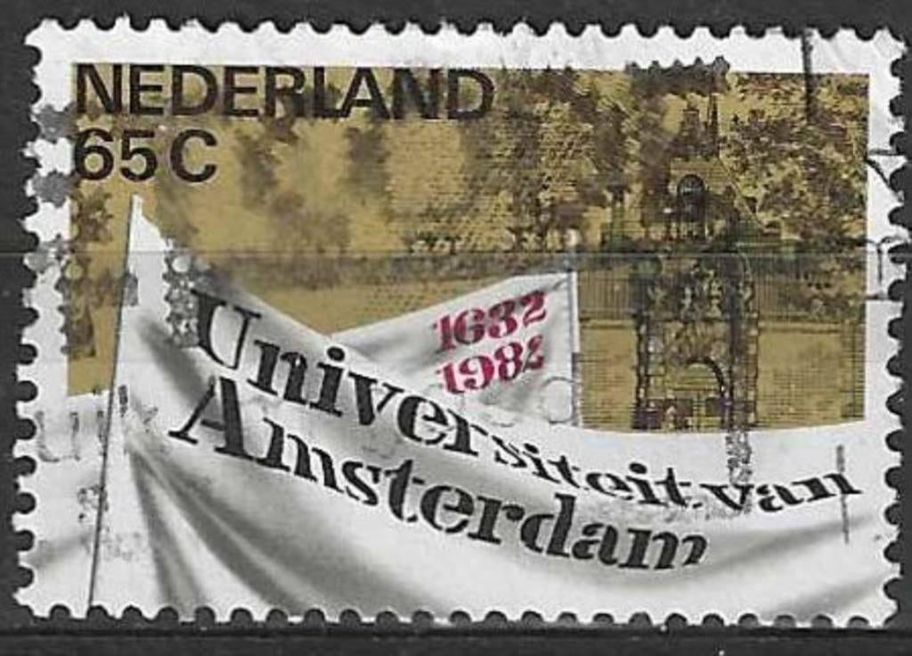 Pays-Bas 1982 - Yvert 1171 - Université d'Amsterdam (ST), Timbres & Monnaies, Timbres | Pays-Bas, Envoi, Affranchi