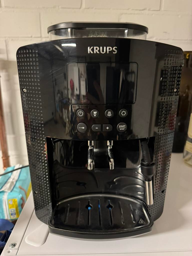 Krups bonen koffiemachine, Elektronische apparatuur, Ophalen, Zo goed als nieuw, Koffiemachine