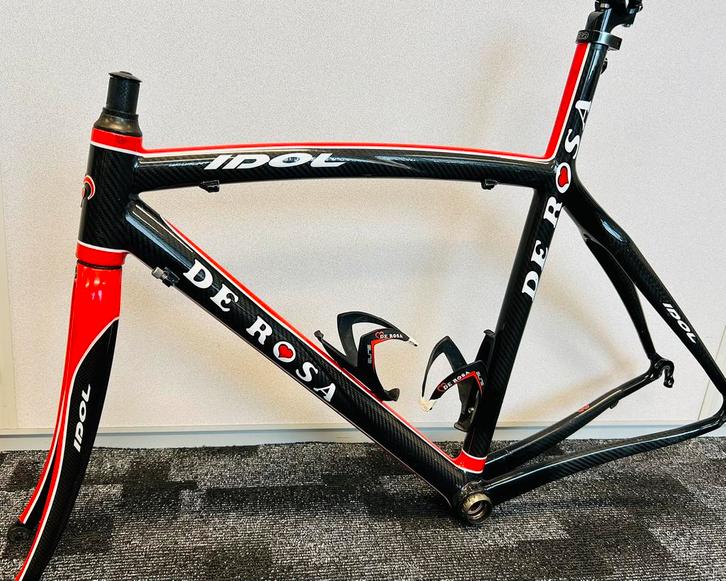 De Rosa Idol carbon frame, Fietsen en Brommers, Fietsonderdelen, Gebruikt, Racefiets, Frame, Ophalen