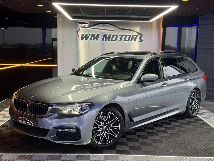 BMW 5 Serie 520 dA PACK M // utilitaire // TVA, Autos, BMW, Entreprise, Achat, Série 5, ABS, Régulateur de distance, Airbags, Air conditionné