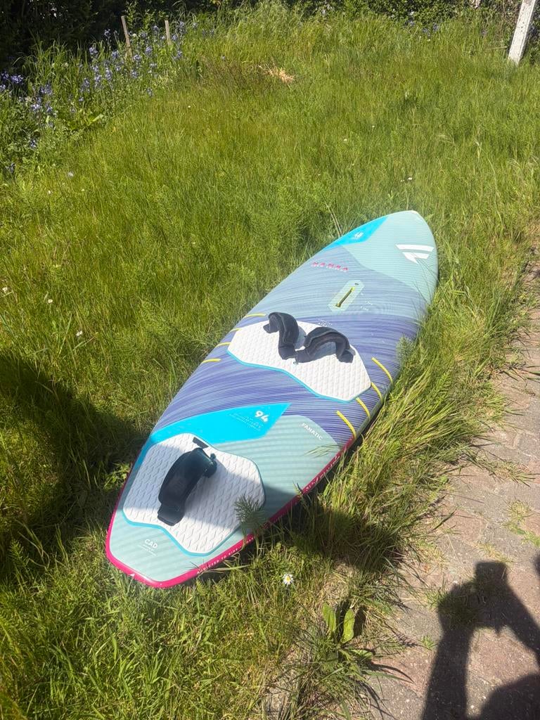 Fanatic mamba 94l, Watersport en Boten, Windsurfen, Ophalen, Gebruikt, Plank, Met vin(nen)