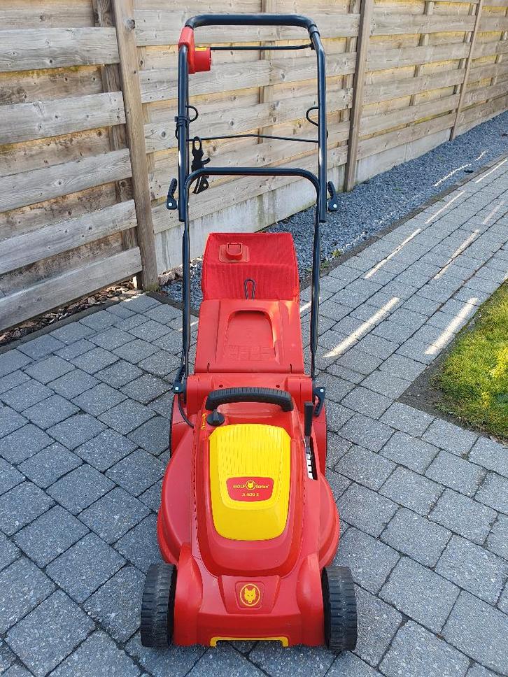 Wolf garten A400E, Tuin en Terras, Grasmaaiers, Gebruikt, Elektrische grasmaaier, 40 t/m 49 cm, Elektrische starter, Mulchfunctie