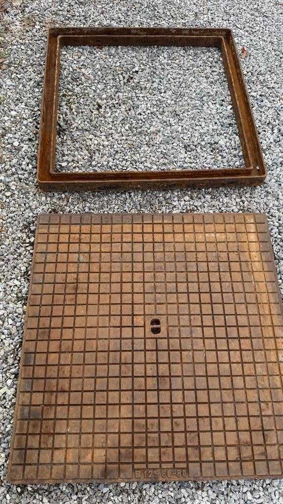 taque d'égout 80-80, Enlèvement, Utilisé, Autres types