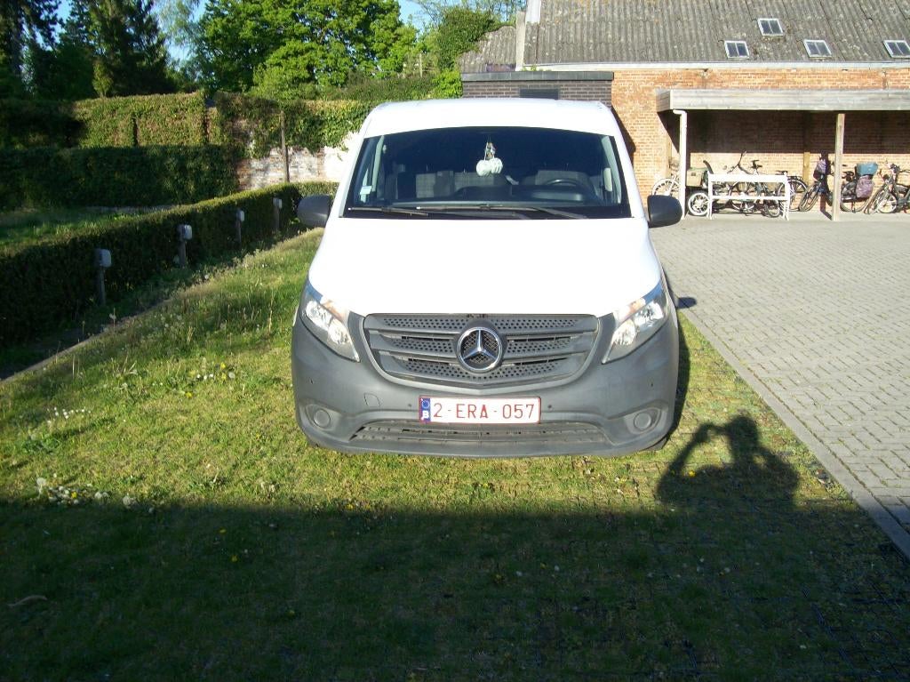 mercedes vito 111cdi, Auto's, Euro 5, Parkeersensor, Wit, Mercedes-Benz