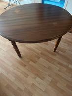 table en bois vintage, Maison & Meubles, Armoires | Mobilier de télévision, Enlèvement, Utilisé