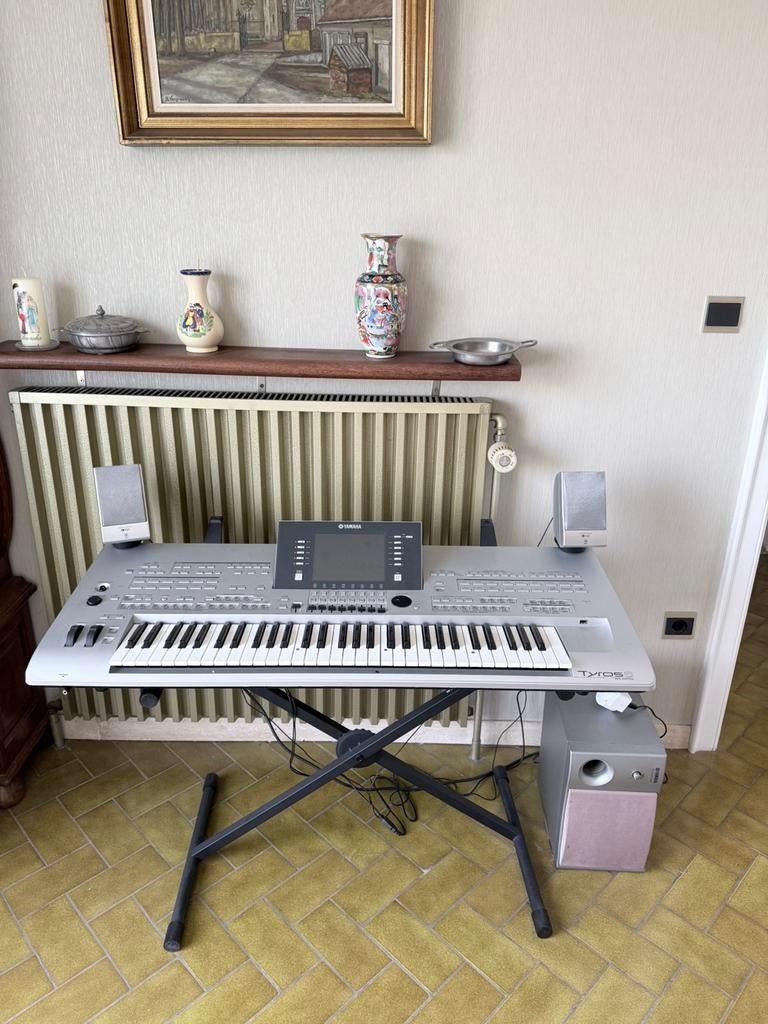 Yamaha Tyros 3, Muziek en Instrumenten, Keyboards, Ophalen, Zo goed als nieuw, 61 toetsen, Yamaha