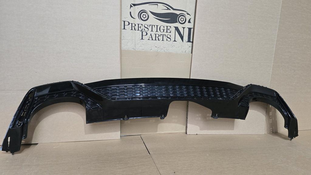 RS6 RS7 C8 4K8 4K Diffuser Achter 4K8807514 HOOGGLANS ZWART, Auto-onderdelen, Carrosserie, Bumper, Achter, Gebruikt, Herkomst onderdeel bekend