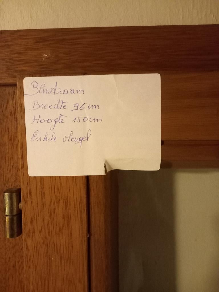 Houten raam nieuw, Doe-het-zelf en Bouw, Ophalen