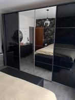 Kleerkast met spiegel en verlichting, Maison & Meubles, Chambre à coucher | Chambres à coucher complètes, Enlèvement, Comme neuf