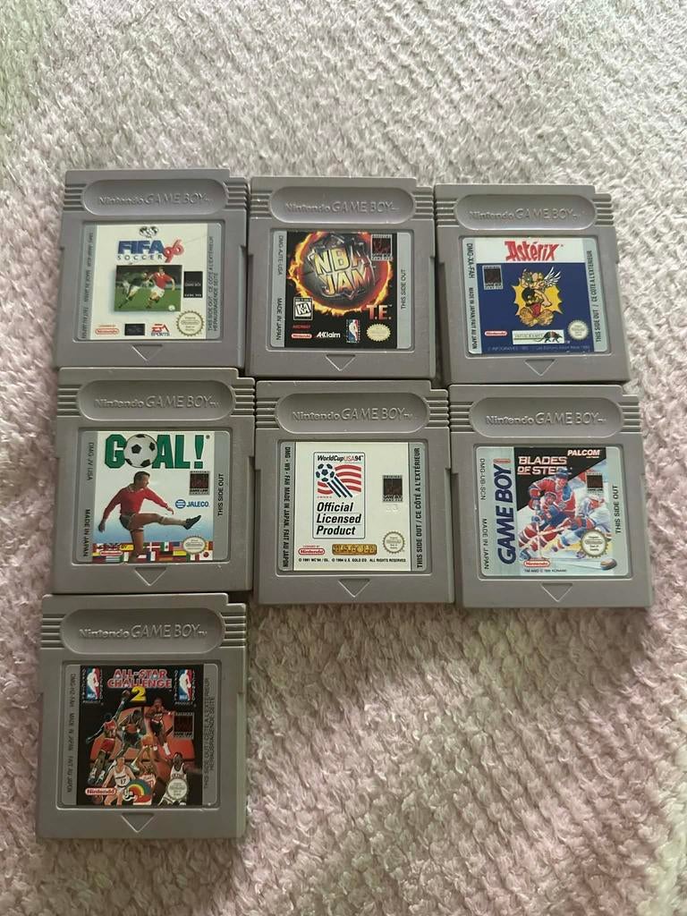 GBA Games, Enlèvement ou Envoi, Utilisé