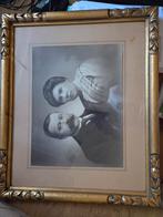 Lot de très grandes photos encadrées des années 1900, Enlèvement