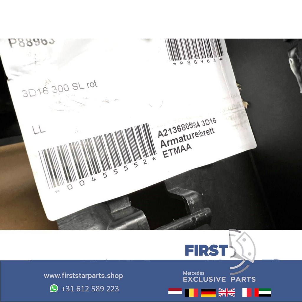 W213 W238 E43 E53 E63 AMG DASHBOARD Mercedes E Klasse 2016-2, Gebruikt, -, Ophalen of Verzenden, -