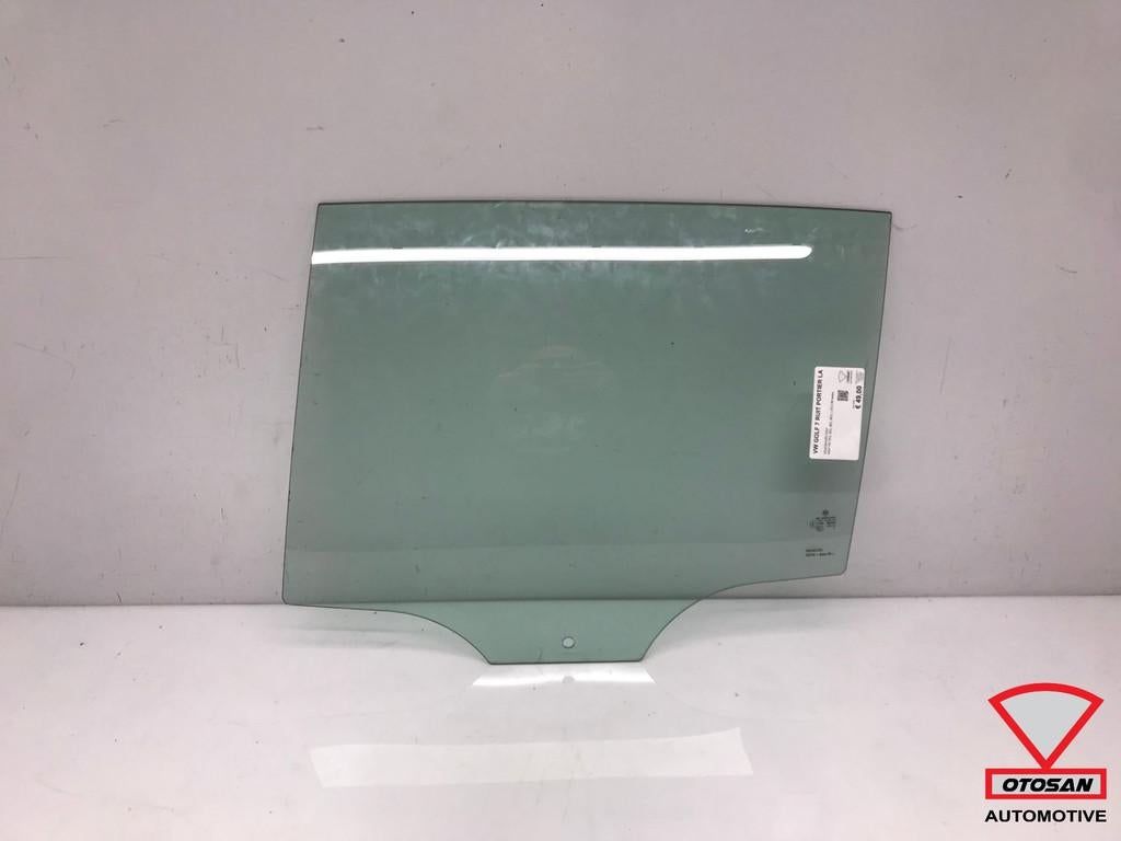 VW Golf 7 Ruit Raam Portier Deur Links Achter Origineel!, Gebruikt, Volkswagen, Volkswagen AG, Vw@volkswagen.de