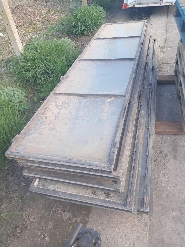 smeedijzeren ramen / deuren 3m op 3 m, Bricolage & Construction, Vitres, Châssis & Fenêtres, Enlèvement