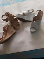 2 paar plateau sandalen  n, Ophalen of Verzenden