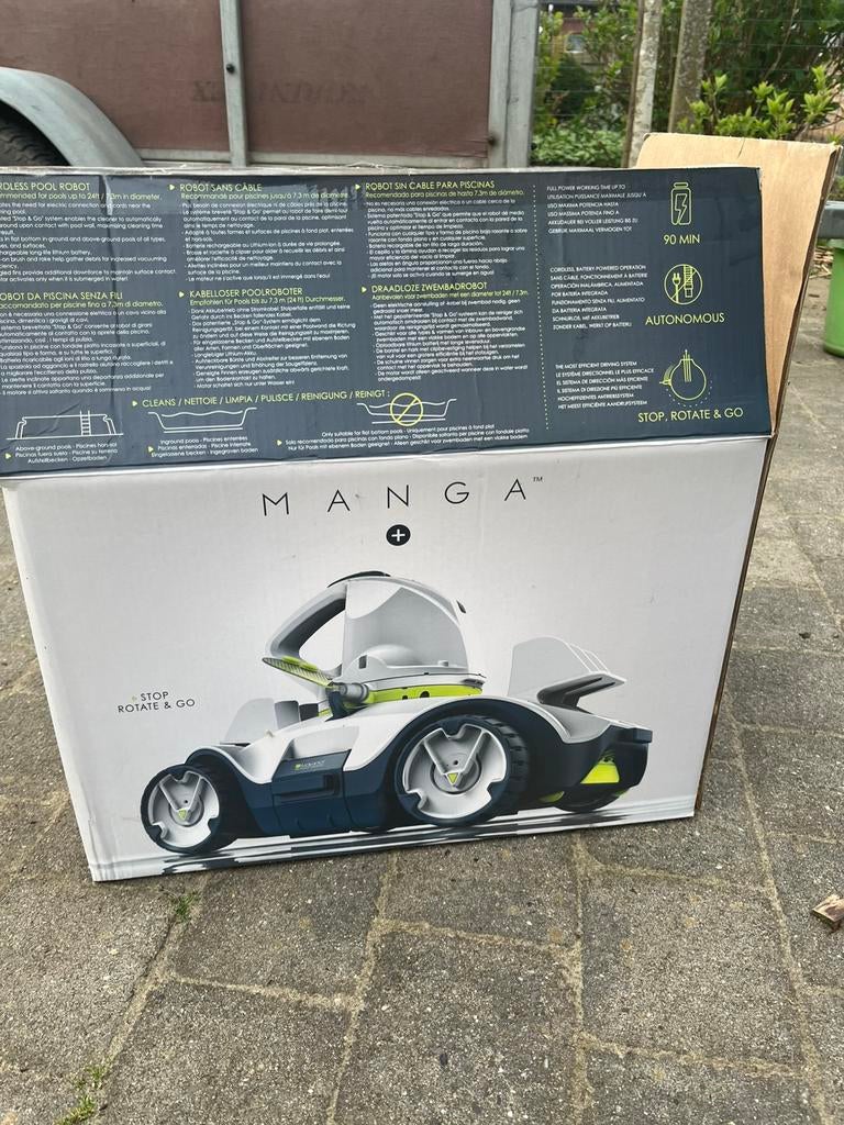 Draadloze zwembadrobot manga Kokido, Ophalen, Gebruikt