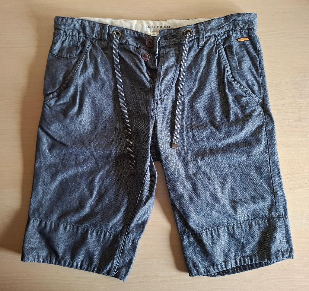 Short blauw Tom Tailor 33, Tom Tailor, Ophalen of Verzenden, Zo goed als nieuw, Maat 48/50 (M)
