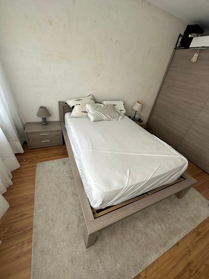 Complete slaapkamer te koop, Huis en Inrichting, Slaapkamer | Complete slaapkamers, Gebruikt, Tweepersoons, Ophalen