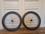 Paire de roues à disque en carbone Mavic Cosmic SL 45, Enlèvement ou Envoi, Vélo de course, Comme neuf, Mavic