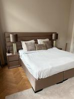 Luxe Serta boxspring 180x200 + M-line matrassen, Ophalen, Tweepersoons, Zo goed als nieuw, 180 cm