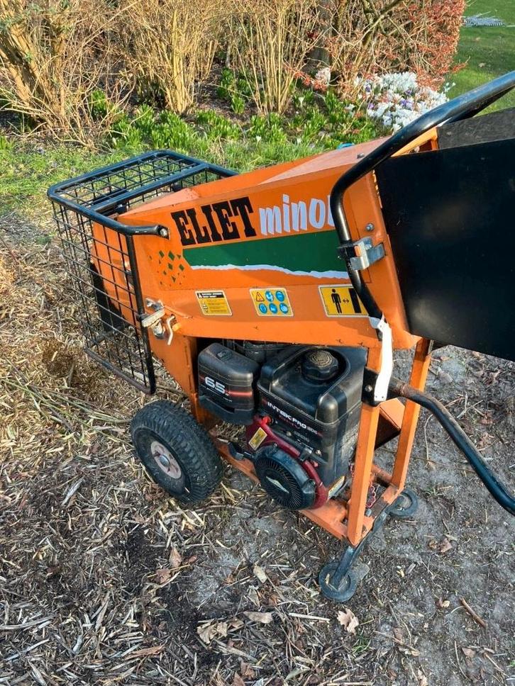 Eliet Minor hakselaar,houtverpulver, Doe-het-zelf en Bouw, Gereedschap | Overige machines, Gebruikt, Ophalen