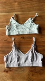 2 topjes 10-12j maat 146-152, Ophalen, Gebruikt, Meisje, Nacht- of Onderkleding