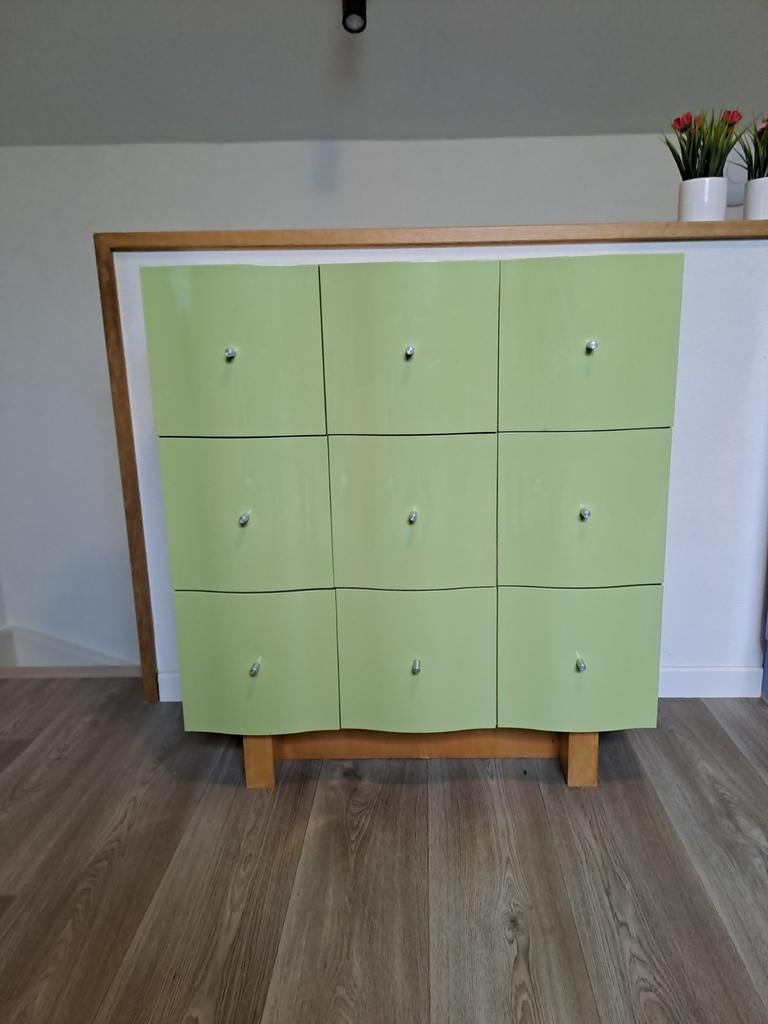 Vintage ladekast Vajer ikea, Ophalen, Gebruikt, 5 laden of meer, Vintage