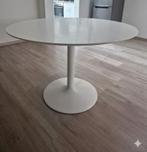 Witte ronde tafel, Maison & Meubles, Tables | Tables à manger, Enlèvement