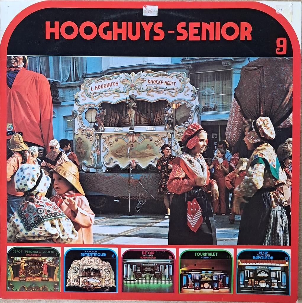 Lp Hooghuys orgel Folkloremarkt Heist, Muziek en Instrumenten, Orgels, Ophalen of Verzenden, Orgel