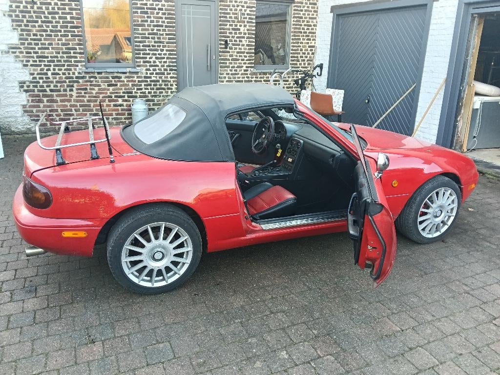 MX 5 NA, Auto's, Mazda, Achterwielaandrijving, Zwart, Cabriolet, 1600 cc