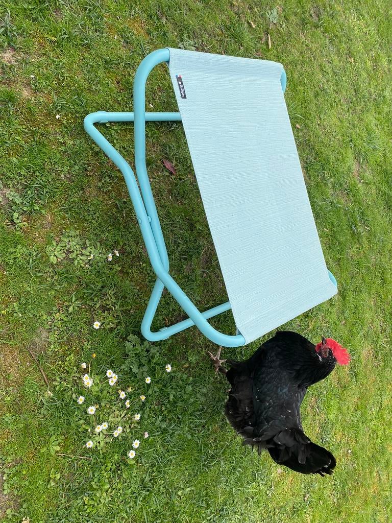 Lafuma voetenbankje, Ophalen, Zo goed als nieuw