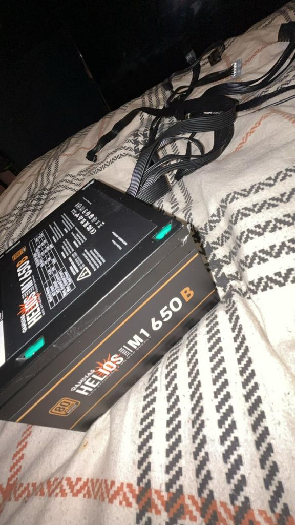 GAMDIAS Helios M1 650B PC voeding, Computers en Software, Interne voedingen, Ophalen, Zo goed als nieuw